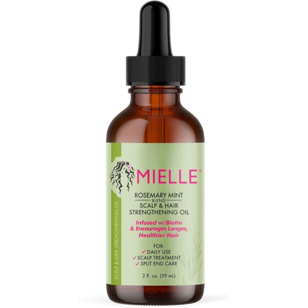 Rosemary Mint Scalp & Hair Strengthening Oil for All Hair - Image 2