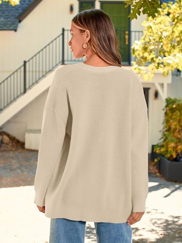 LILLUSORY Women Oversized Cardigan Sweater - Image 2