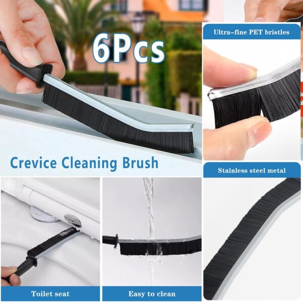 Crevice Cleaning Brush,New Multifunctional Cleaning Brush Tool, - Image 2